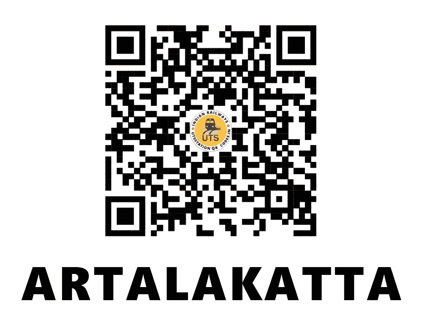UTS QR Code for ARTALAKATTA - AKAH - SC (ANDHRA PRADESH)